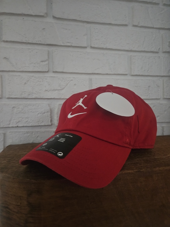Nike Other - Nike Red Jordan Embroidered Baseball Cap - Men's Sport Hat Large